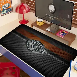 cool H-Harley D-Davidson Mouse Pad 90x40CM non-slip Gaming Mousepad Gamer E-Sports Mouse Mat Game Mechanical Keyboard XXL Desk Mat