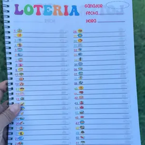 Cuaderno de Rifas de Lotería