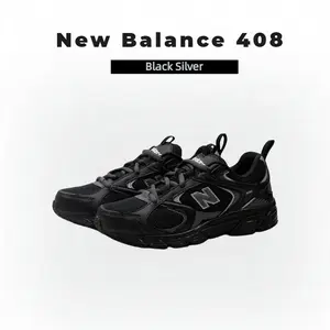 New Balance 408 ML408K 'Black Silver' - Sleek & Stylish Casual Shoes with Modern Aesthetic for Everyday Wear