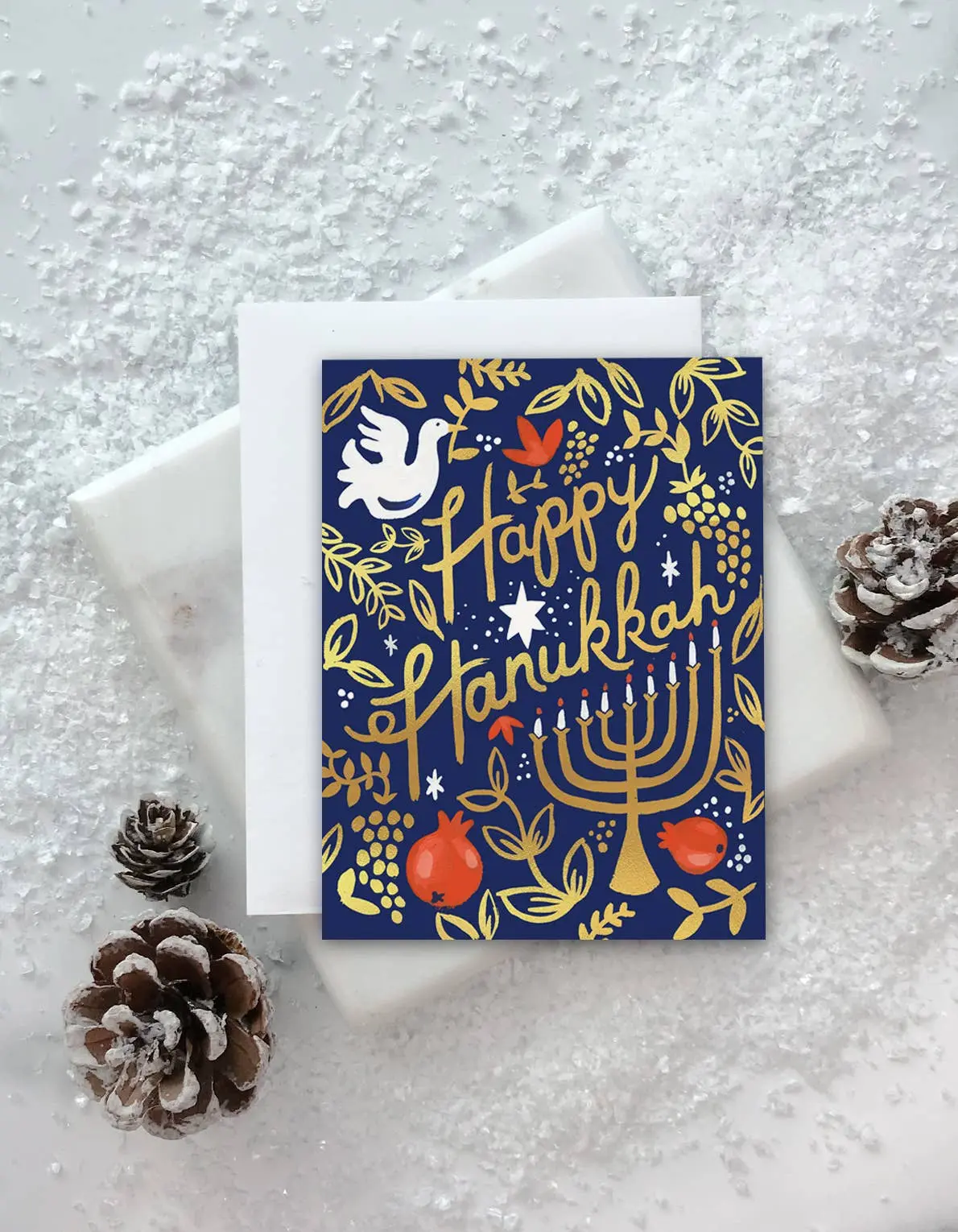 Hanukkah Pomegranate Card Box Set