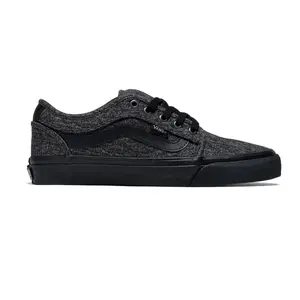 Vans Skate Chukka Low Sidestripe Shoes, Black Color, Classic Design, Round Laces, Comfortable Fit