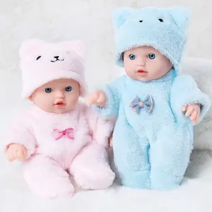 Cute Baby Doll Toy, 20cm Tall with & Hat, Perfect Party Game Gift, Ideal Christmas & Halloween Present for Kids, Dolls Gifts