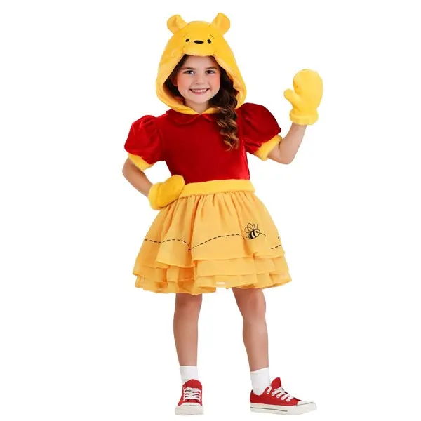 Girl's Toddler Disney Winnie the Pooh Costume Dress (© Disney)