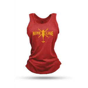 Women's Racerback Tank - Nine Line Helo