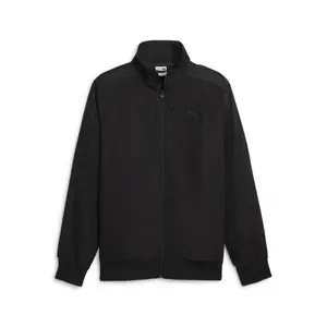 PUMA Mens T7 Embroidered  Athletic Outerwear Casual - Black