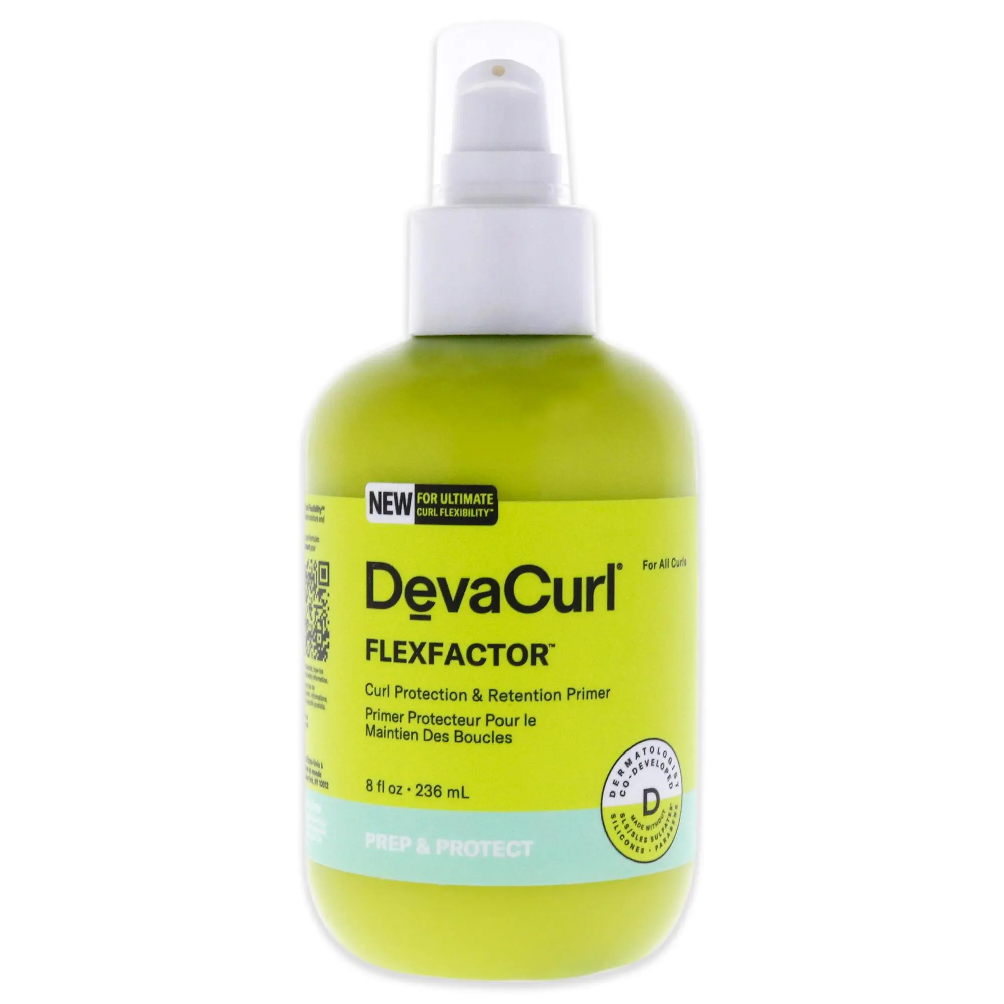 DevaCurl FlexFactor Curl Protection and Retention Haircare Primer, Unisex - 8 oz