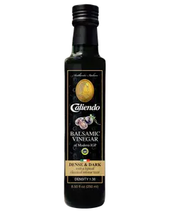 Caliendo Authentic Italian Balsamic Vinegar of Modena of IGP, 1.36 Density 8.5 Fl Oz Glass Bottle