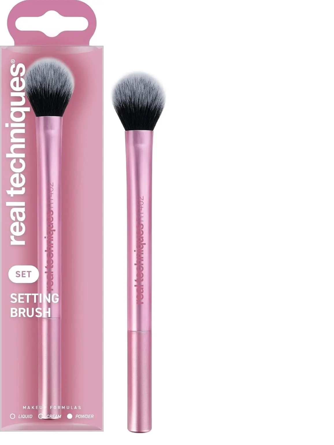 Real Techniques Setting Brush, Tapered Powder Brush, 1 Count