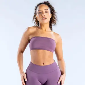 The "No-Slip" Bandeau Activewear Set | Gym & Everyday Ready