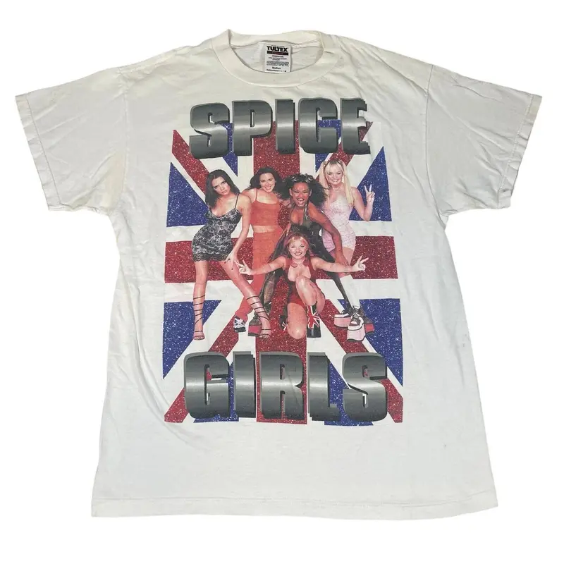 ミュージシャン 90's Spice Girls t-shirt Spice Girls T-Shirt - Nowstalgia