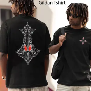 Phantom Troupe Head Chrollo Graphic Tshirt, Anime Streetwear, Hunter X Hunter Cosplay Outfit