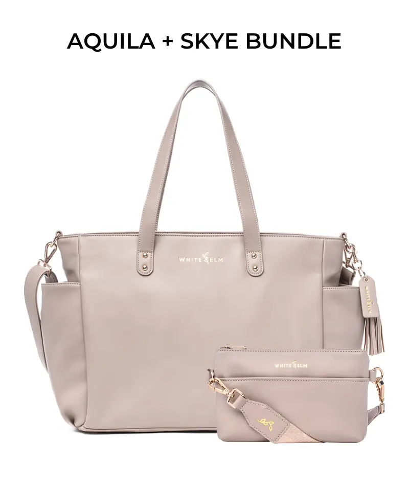 AQUILA + MATCHING SKYE SLING BAG