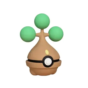 Bonsly Poke Ball - Inspired 3D Printed Collectible
