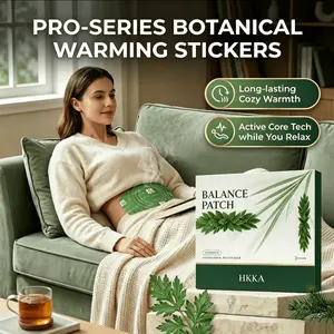 5 pieces per box-Japanese Herbal Patch Pad Balance Patch, Pro-Series Botanical Warming Stickers -  Targeted ThermalSupport for Active Lifestyles