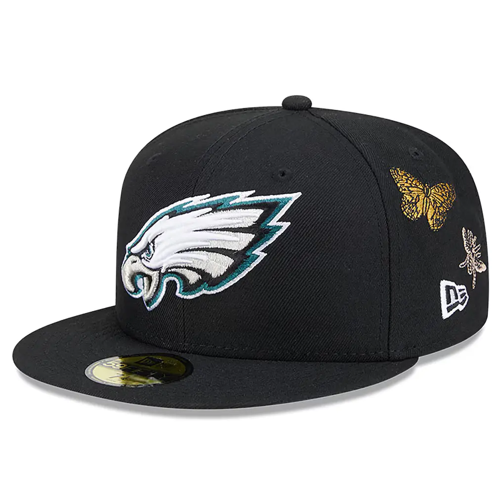 FELT "Philadelphia Eagles"  Black Fitted