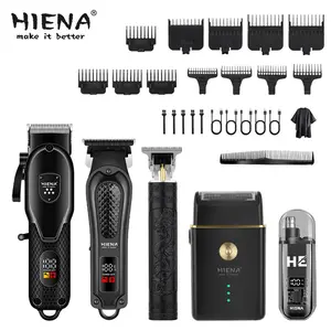 5/1 set of men's hair clipper, men's beauty suit, electric hair clipper and beard trimmer, rechargeable USB, digital display, father's day birthday gift ideas.