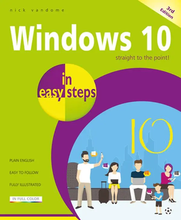 USED-Windows 10 in Easy Steps: Covers the Creators Update by Vandome, Nick (Paperback)