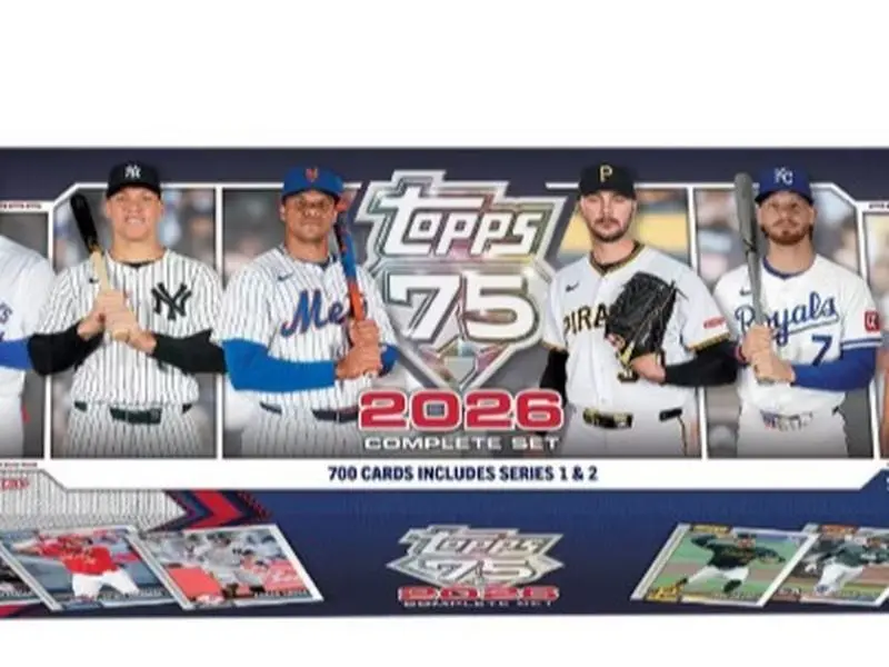 2026 Topps MLB Series 1 & 2 Baseball Trading Card Complete Set