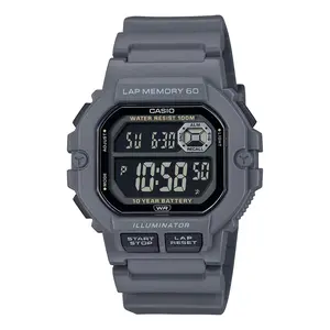 Casio Men’s Grey Digital Sport Watch with Black Strap - WS-1400H-8BVCF