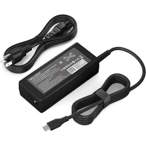 Replacement 65W USB C Laptop Charger Compatible with  Chromebook and  65W USB Type C Power Adapter