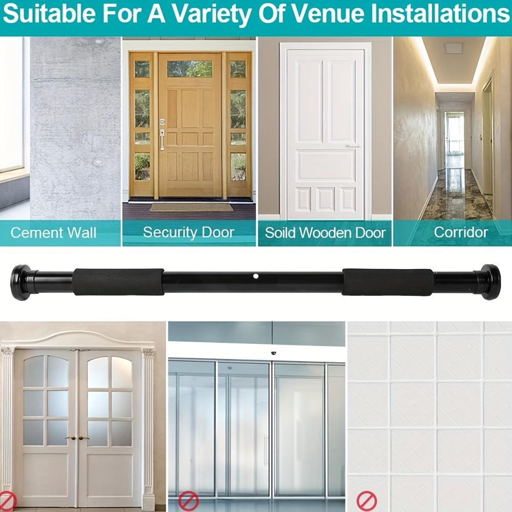 Adjustable Door Frame-mounted Pull-up Bars, Indoor Wall-mounted Bar Fitness Equipment, No Drilling Required, Perfect for Strength Training and Bodyweight Workouts, The Perfect Gift for Halloween, Thanksgiving, Black Friday or Birthday