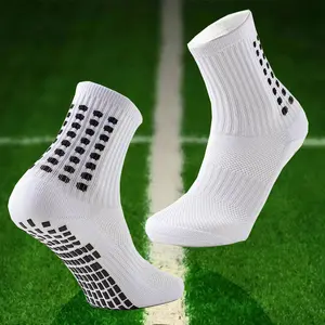 5/10/20 Pairs Football Socks for Girls Boys Sports Socks Towel Bottom Grip Socks Soccer Basketball Skateboard Rugby Exercise Athletic Socks