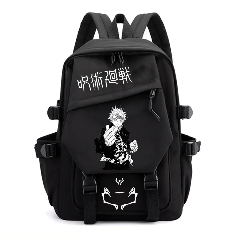 Back-to-School *Jujutsu Kaisen* Anime Backpack – Unisex Schoolbag for Travel and Study