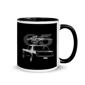 1965 Mustang Classic Pony Car Mug with Color Inside