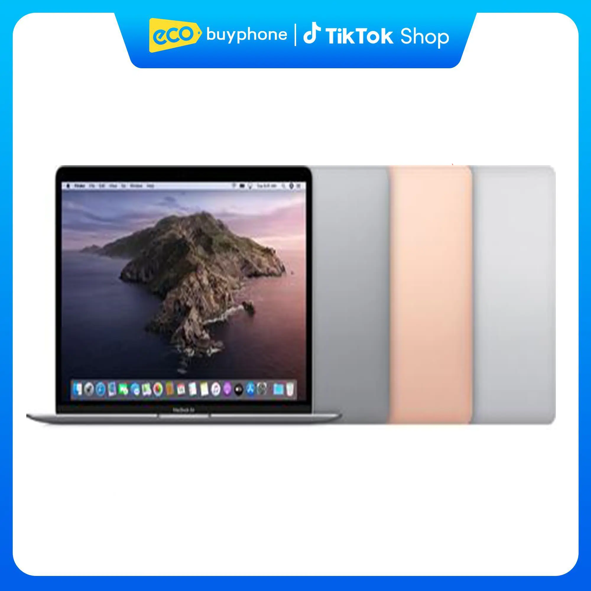 Refurbished 2020 MacBook Air with 1.1GHz Intel Core i3 13-inch Unlocked Excellent