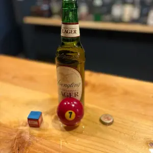 Number 7 Pool Ball Bottle Opener