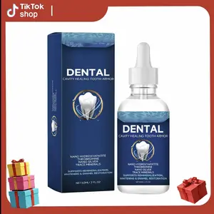 Tooth Repair Drops - All-in-one daily cavity repair drops, repairs tooth enamel, repairs cavities, oral care, suitable for sensitive teeth (20 oz).