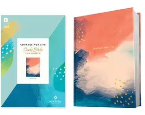 NLT Courage for Life Study Bible for Women, Filament Enabled (Hardcover) -- Tyndale - Bible
