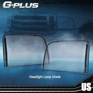 Headlight Replacement Lens Fit For 05-07 Ford F-250 F-350 F-450 F-550 Super Duty Cover