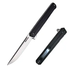 CEO Gentleman’s Knife Elegance with G10 Handle, 9cm Slim Blade, Liner Lock, Pocket Folding Knife, Thin Cool Knives for Outdoor Camping, built for pocket Everyday carry and Daily Tasks, navajas