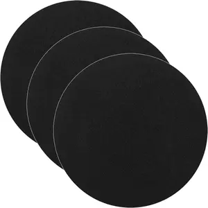 7.25inch 3 Pack Round Activated Carbon Replacement Charcoal Filters for Kitchen Countertop Compost Bucket Bin Pail Home Compost Refill