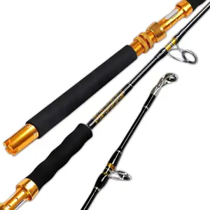 Saltwater Jigging Spinning Rod 1- Heavy Jig Fishing Rod (30-50 lb/50-80 lb/80-120 lb, 5  6 Inch)