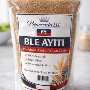Princessda LLC BLE Ayiti Premium Haitian Wheat Grain 100% Natural High Fiber Quality Powdwi Ayiti/Haiti Product