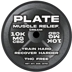 Plate Muscle Relief Cream 10,000mg Fast-Acting Pain Relief Cream