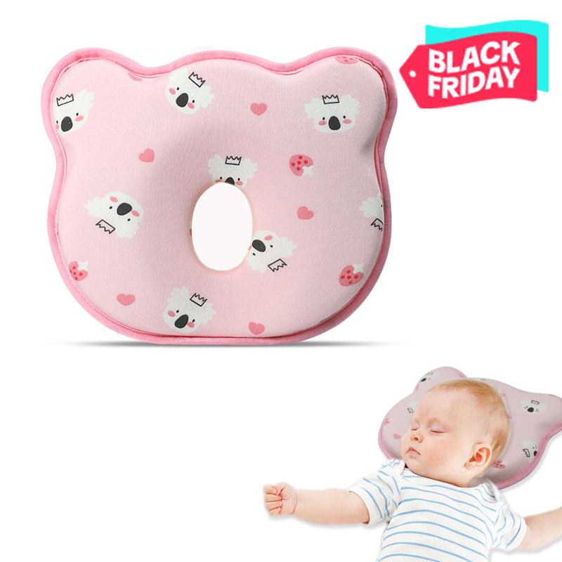 Memory Foam Baby Pillow for Newborn Flat Head Baby Pillow Machine