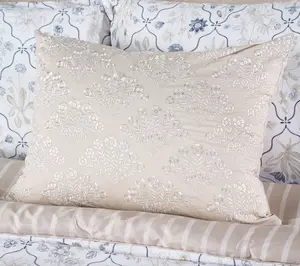 Martha Stewart 16x22 Embroidered Lumbar Dec Pillow