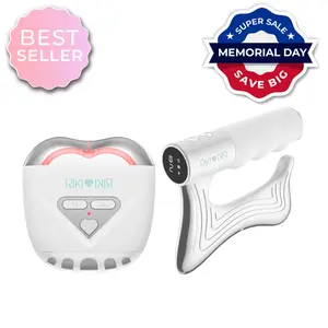 RIKI Sculptress PRO 2.0 & RIKI Sculptor Full-Body & Facial Contouring System with EMS Heat & LED Light for Muscle Recovery and Advanced Facial Sculpting