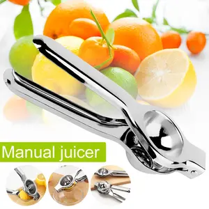 Clearance! Lemon Squeezer Lemon Manual Press Stainless Steel Handheld Lemon Juicer Metal Citrus Press Mini Portable Lime Hand Press Tool for Lemon Orange Lime Kitchen Gadgets