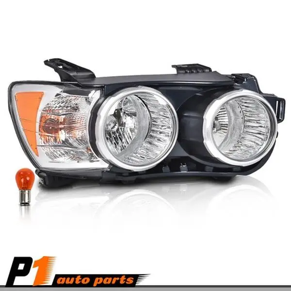 Fit For 12-16 Chevy Sonic Chrome Amber Halogen Headlight Right Passenger Side