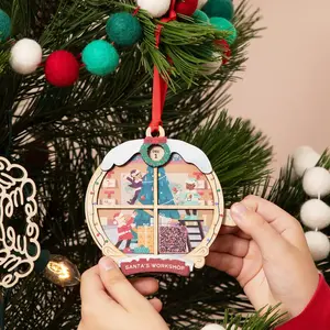 25-Day Countdown to Christmas QR Advent Ornament