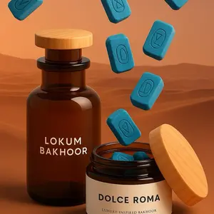 Sahara Rose - Luxury Lokum Bakhoor Inspired by French  Desert Rose Fragrance Free Oriental Floral-Woody Scent