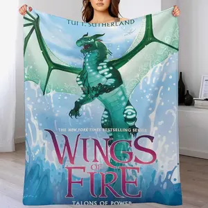 Cartoon Anime Wings of Fire Blanket Super Soft Throw Blanket Flannel Fleece Lightweight Bed Blanket All Season
