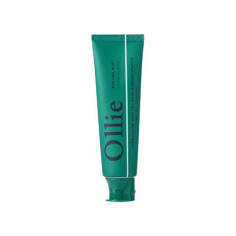 Ollie Fluoride-Free Remineralizing Toothpaste with 10% Nano Hydroxyapatite | Enamel Support & Sensitive Teeth | Strong Mint