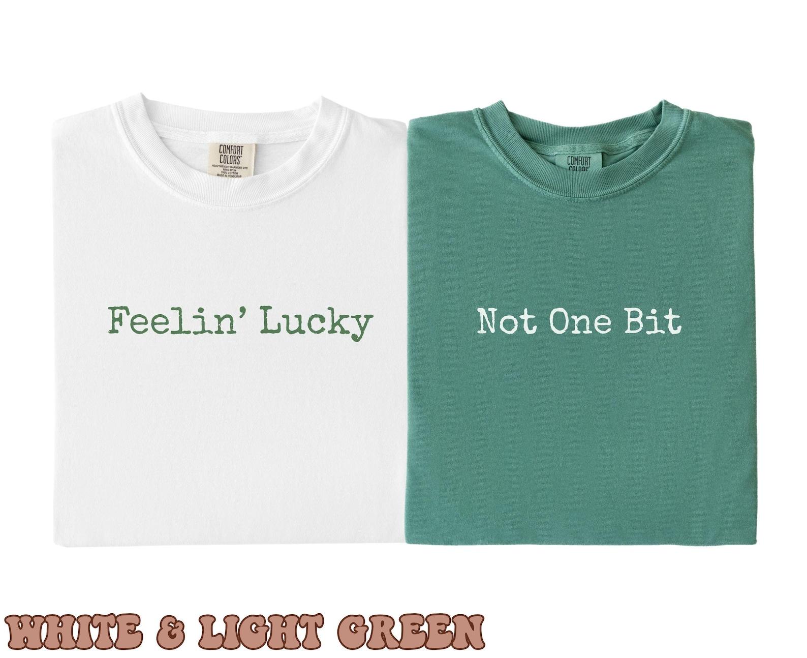 Comfort Colors Funny Couple St Patrick’s Day T-Shirts, St Patty’s Day Shirt, Funny Group Matching Tees, Patrick’s Matching Shirt, Couples Outfits, Lucky Shirt, Full Size, Full Color