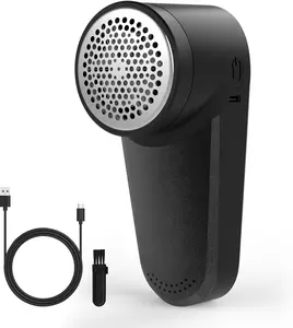 Fabric Shaver, Lint Remover for Clothes, Effectively and Quickly Remove Pills, Sweater Shaver with Stainless Steel Remove Clothes Fuzz, Lint Balls, Pills, Bobbles White