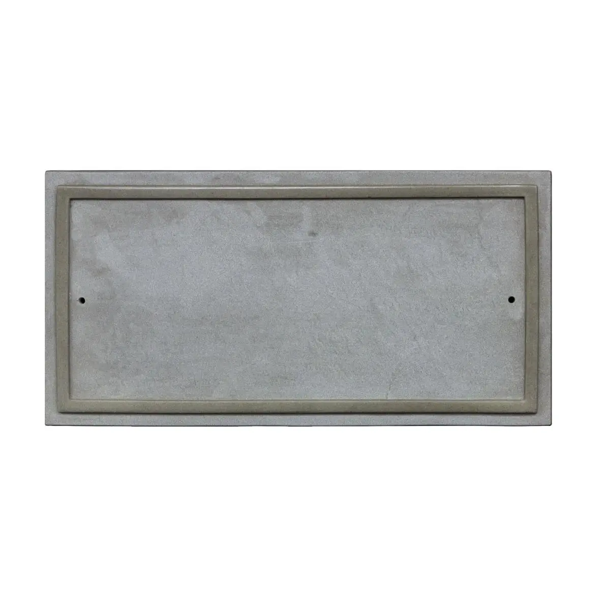 212 MAIN 10 in. Plastic Slate Ridgestone Rectangle Crushed Stone Address Sign Decor, Weatherproof Easy-Install Home Supply Set with Mounting Box, UV-Resistant Outdoor Home Improvement Kit